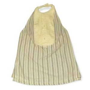 Ralph Lauren Blue Label Women's Yellow Halter Top Sleeveless Blouse Sz S - NWT